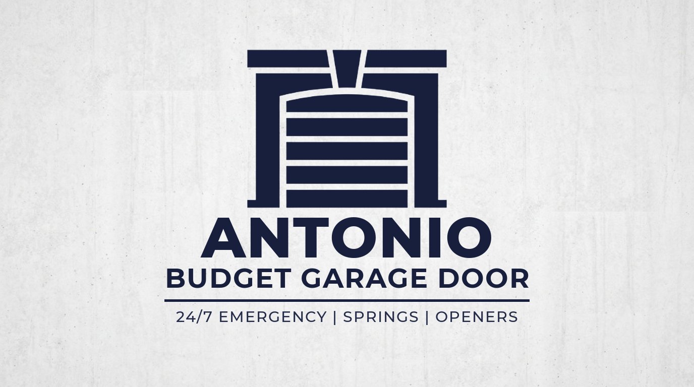 Antonio Budget Garage Door - Pearland, TX Garage Door Logo
